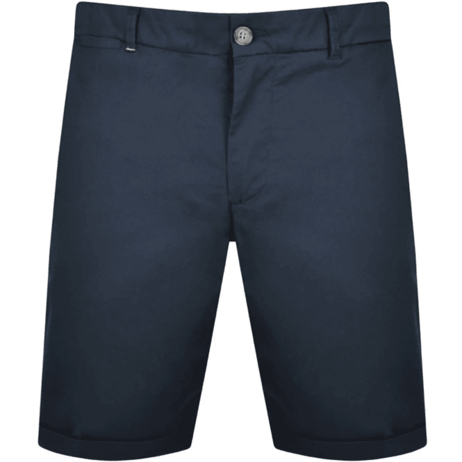 Replay Canvas Navy Cotton Chino Shorts