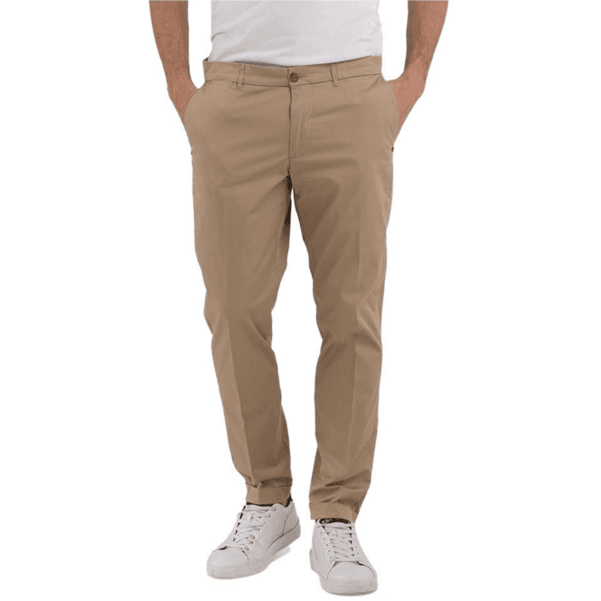 Replay Canvas Slim Fit Brown Chinos