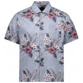 Floral Cotton Beach Shirt