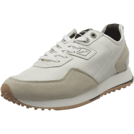White Leather Sneaker Trainer