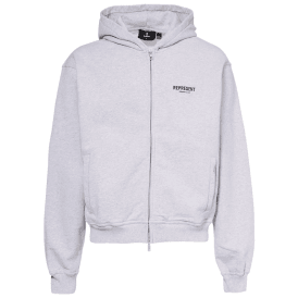  Owners Club Ash Grey Zip Hoodie