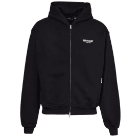 Owners Club Black Zip Hoodie