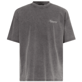 Scripted Owners Club Oversized Vintage Grey T-Shirt