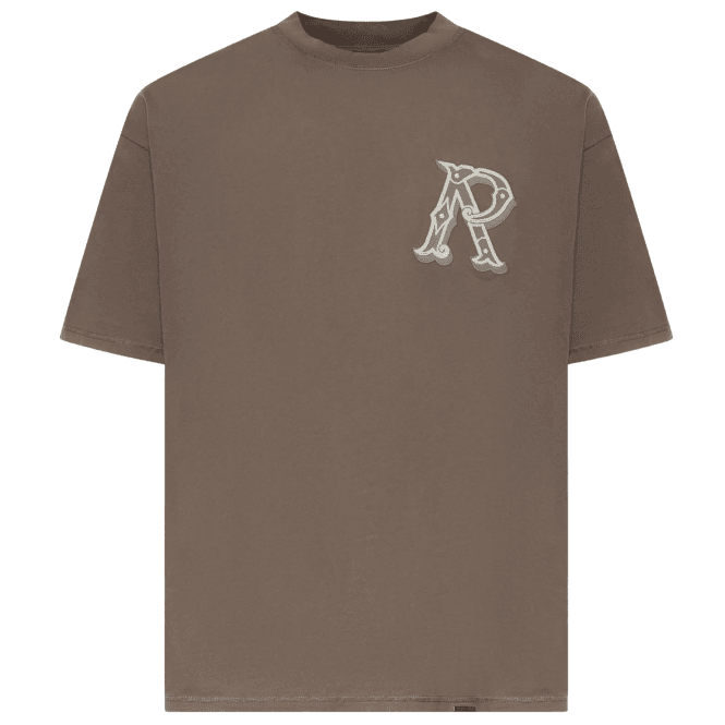 REPRESENT Western Initial Oversized Brown T-Shirt