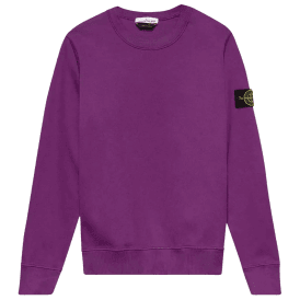 Regular Fit Magenta Purple Sweatshirt