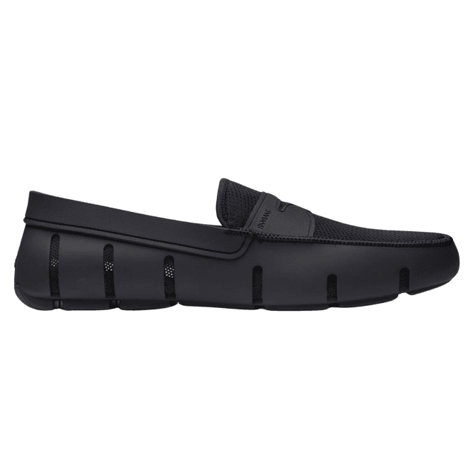 SWIMS Black Penny Loafer